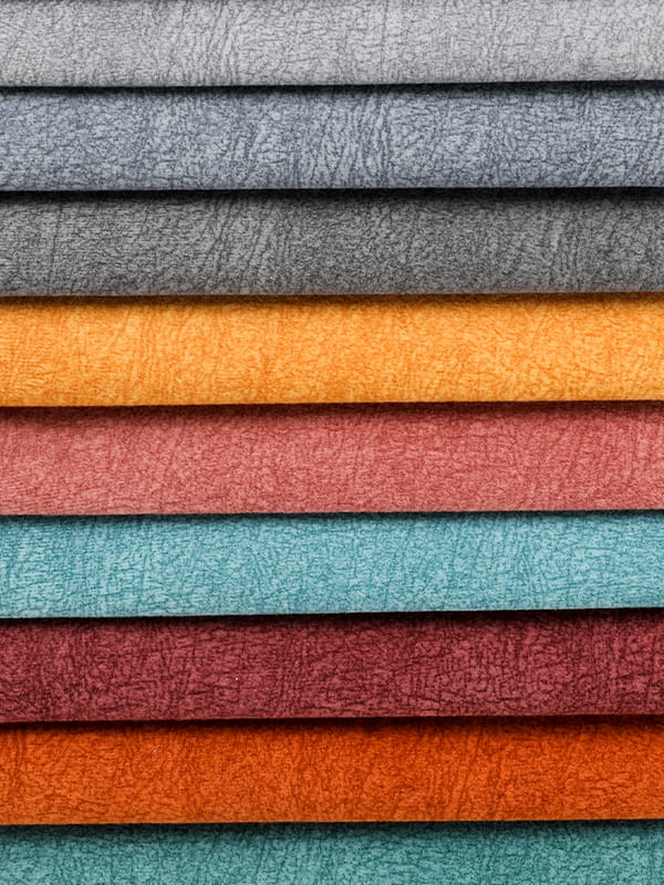 Sofa trykt fløyelsstoff