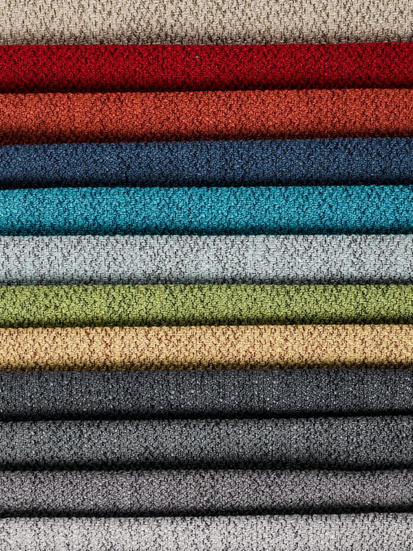 Fatima sofa polyester-hemp-stoff