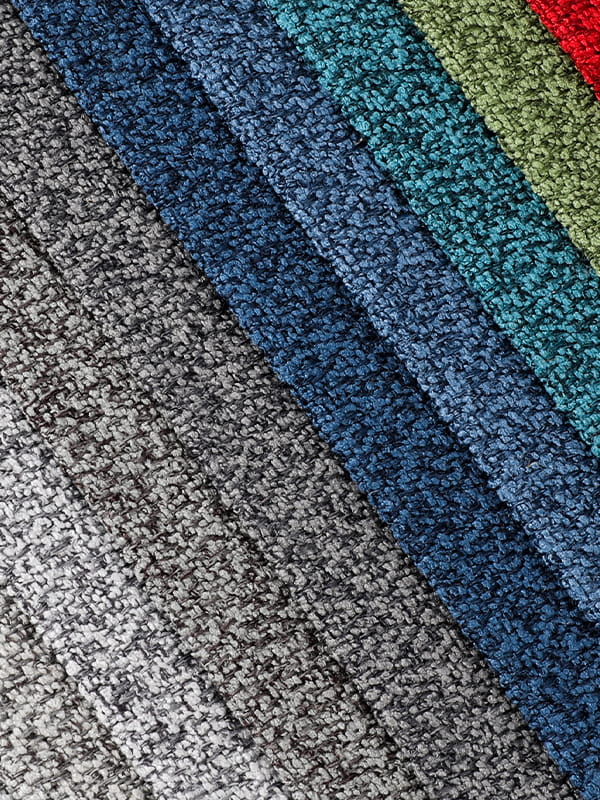 Korallsløyfegarn Polyester og lintofa -stoffer Korallsløyfegarn Polyester og lintofa -stoffer