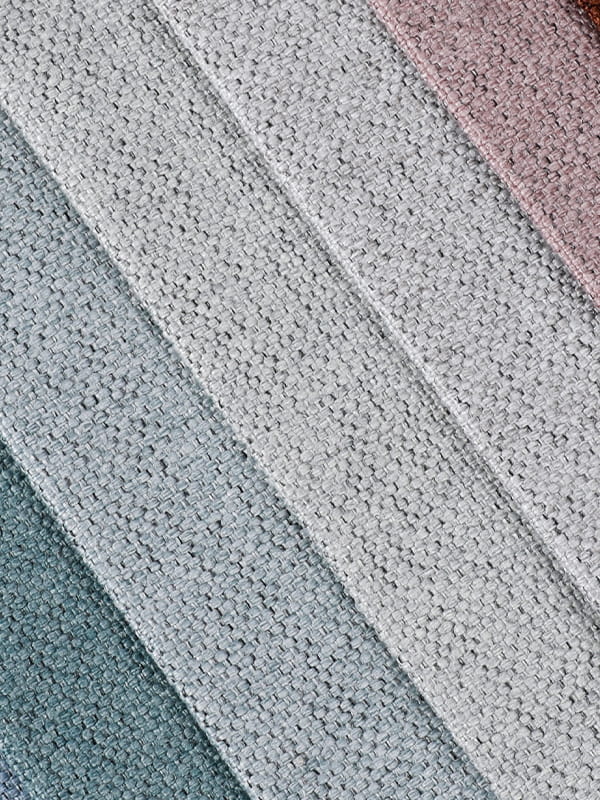 Tulia sofa vanlig farge vevd polyester linstoffer Tulia sofa vanlig farge vevd polyester linstoffer