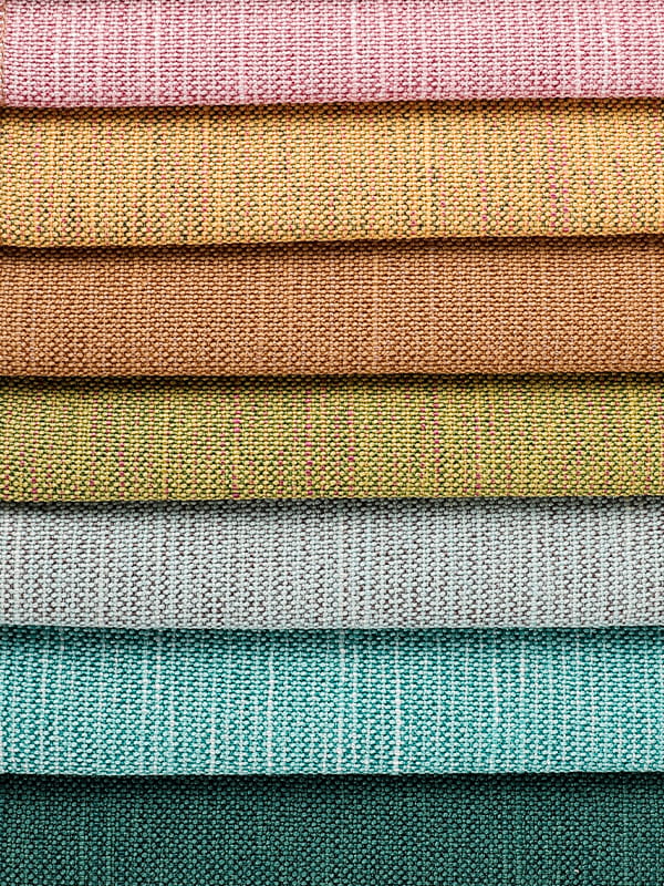 Polyester og linstoff til sofa