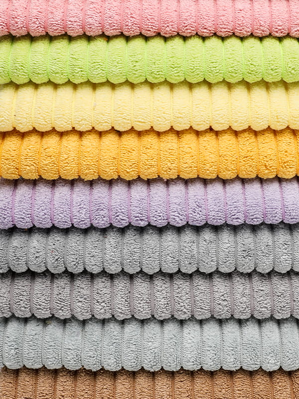 Corduroy sofa fløyelsstoff